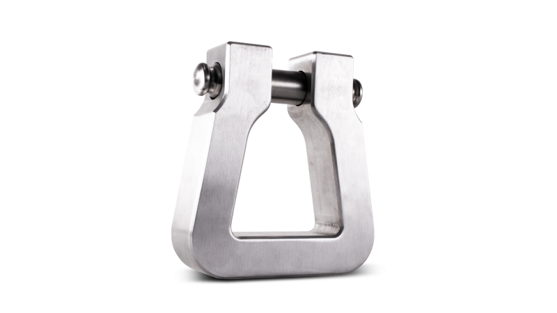 Body Armor 4x4 Mega D-Ring Machined Silver Single Body Armor 4x4 Tow Hooks AXOPROS