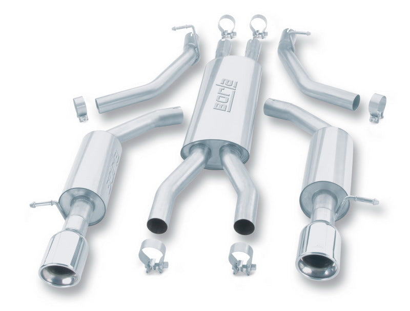 Borla 03 Thunderbird 3.9L V8 AT RWD 2 DR Catback Exhaust Borla Catback AXOPROS