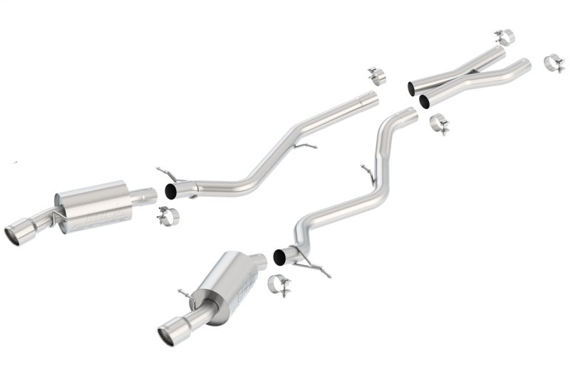 Borla 07-08 BMW 335i coupe/sedan aggressive catback exhaust system Borla Catback AXOPROS