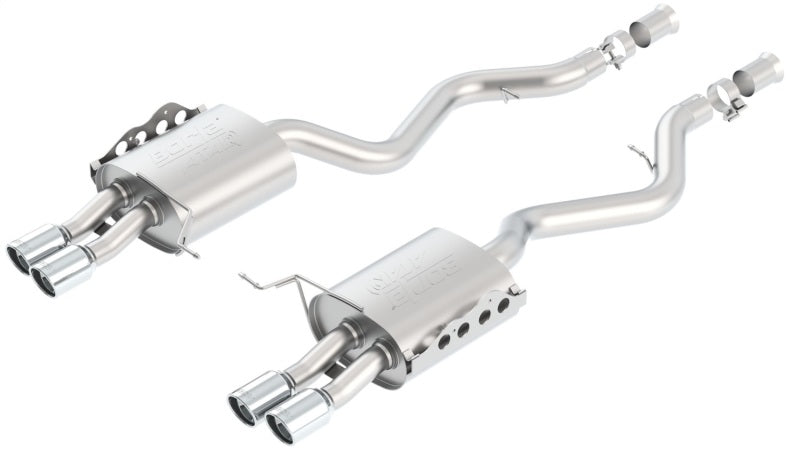 Borla 08-13 BMW M3 Coupe 4.0L 8cyl 6spd/7spd Aggressive ATAK Exhaust (rear section only) Borla Catback AXOPROS
