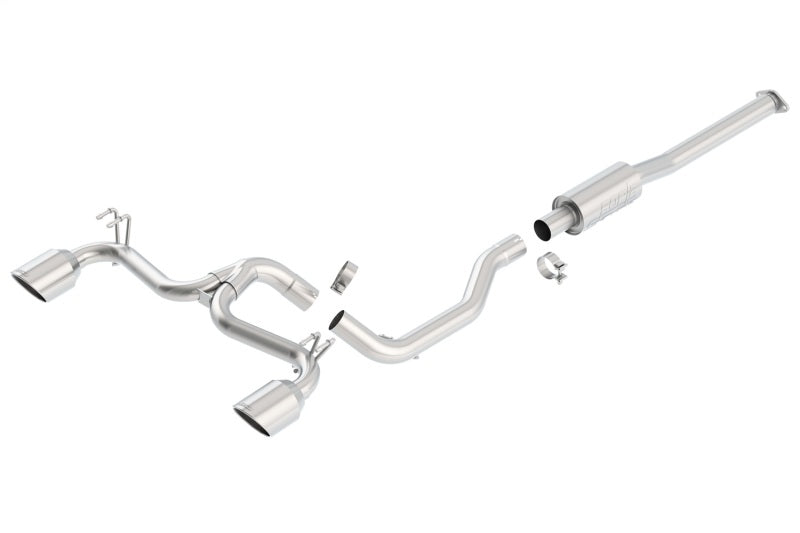 Borla 08-14 Mitsubishi EVO X Catback Exhaust Borla Catback AXOPROS