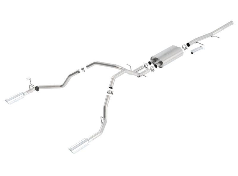Borla 09-11 Chevrolet Silverado / 09-11 GMC Sierra S-Type SS Catback Exhaust Borla Catback AXOPROS