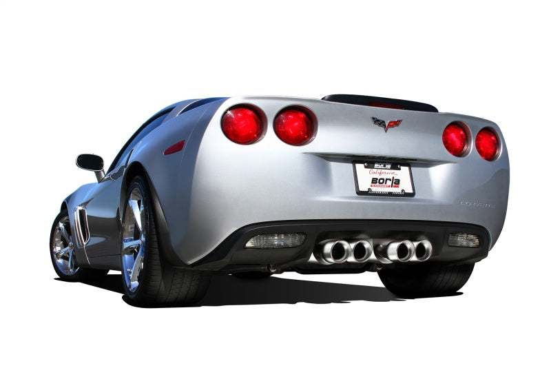 Borla 09-12 Chevy Corvette C6 Coupe/Convertible 6.2L 8cyl Aggressive ATAK Exhaust Borla Catback AXOPROS