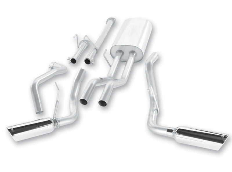 Borla 09-15 Toyota Tundra 4.6L / 5.7L V8 Crew Max / Double Cab SS Dual Split Catback Exhaust Borla Catback AXOPROS