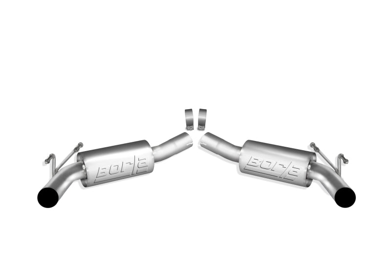 Borla 10-11 Chevy Camaro SS Coupe/Convertible 6.2L 8cyl SS S-Type Exhaust (REAR SECTION ONLY) Borla Axle Back AXOPROS