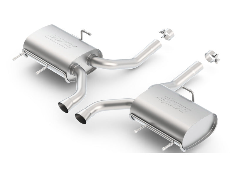 Borla 11-14 CTS Coupe V6 3.6L AT RWD/AWD Dual Ctr Rear Exit Touring Exhaust (REAR SECTION ONLY) Borla Axle Back AXOPROS