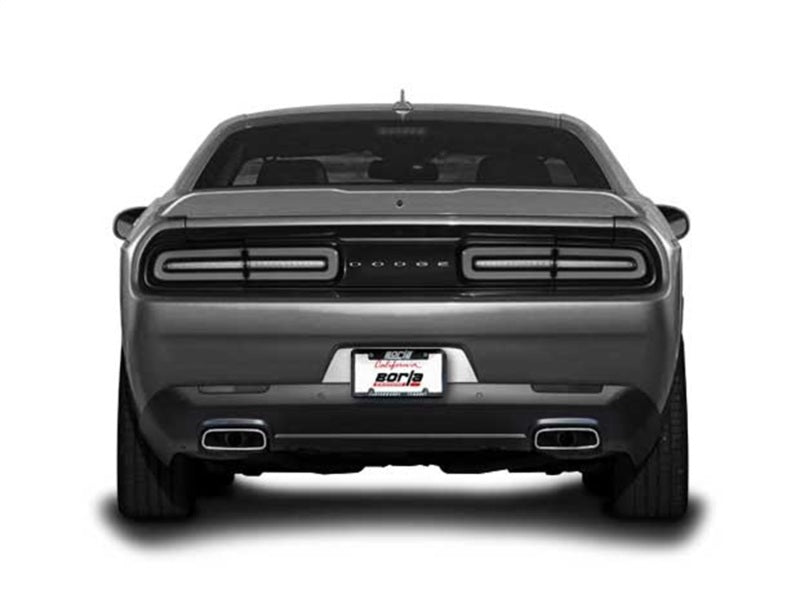 Borla 15-16 Dodge Challenger R/T 5.7L Dual Rectangle Angle Cut Dual Split Rear Exit S-Type Exhaust Borla Catback AXOPROS