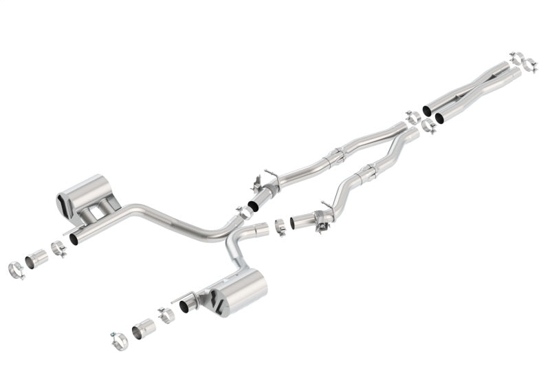 Borla 16-17 Dodge Challenger R/T 5.7L MT/AT ATAK Catback Exhaust (w/MDS Valves ONLY) Borla Catback AXOPROS