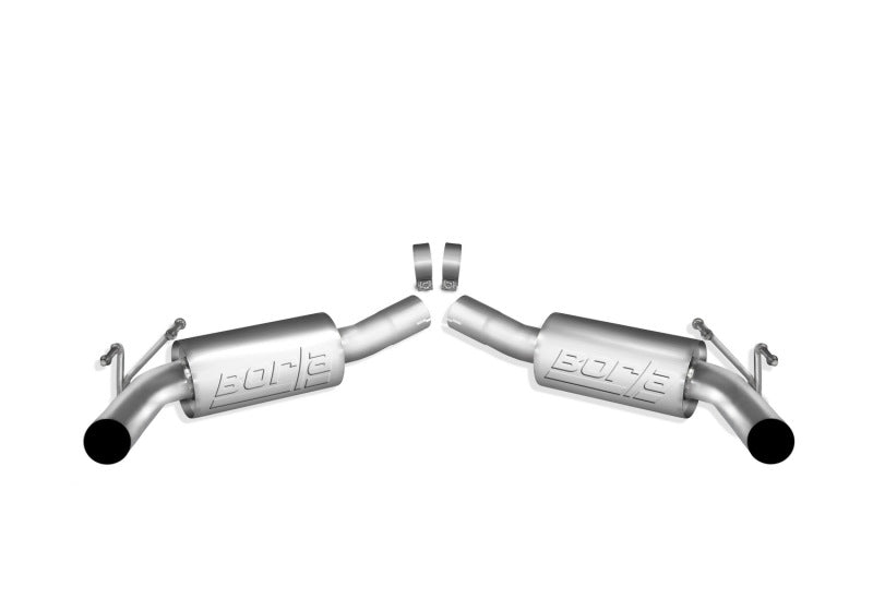 Borla 2010 Camaro 6.2L ATAK Exhaust System w/o Tips works With Factory Ground Effects Package (rear Borla Catback AXOPROS