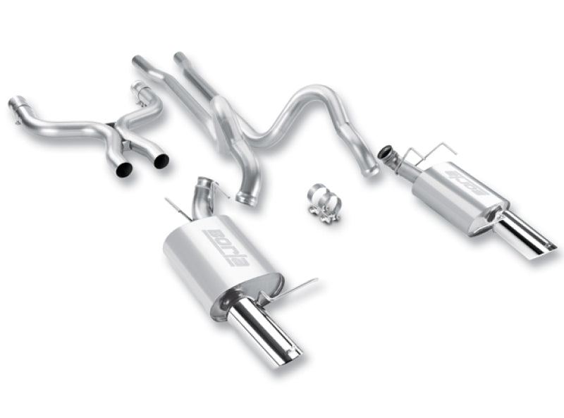 Borla 2011-2012 Mustang GT 5.0L 8cyl 6spd RWD Agressive ATAK Catback Exhaust Borla Catback AXOPROS