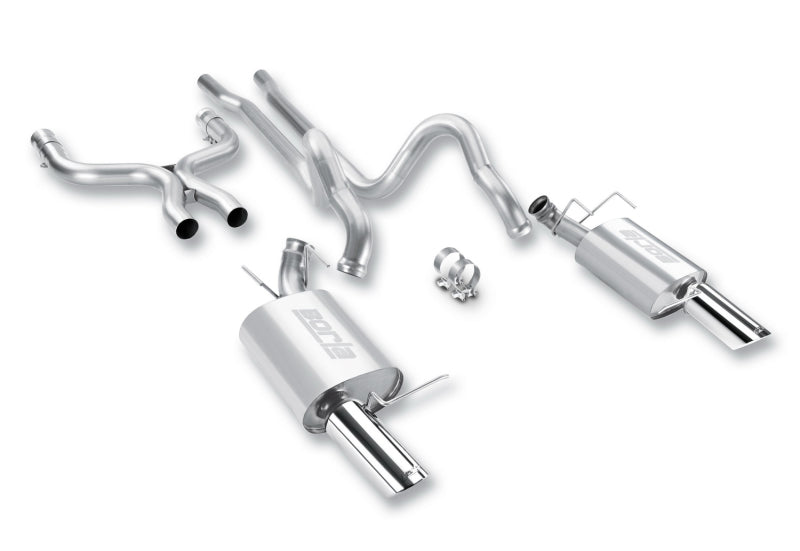 Borla 2011-2012 Mustang GT 5.0L 8cyl 6spd RWD Agressive ATAK Catback Exhaust Borla Catback AXOPROS