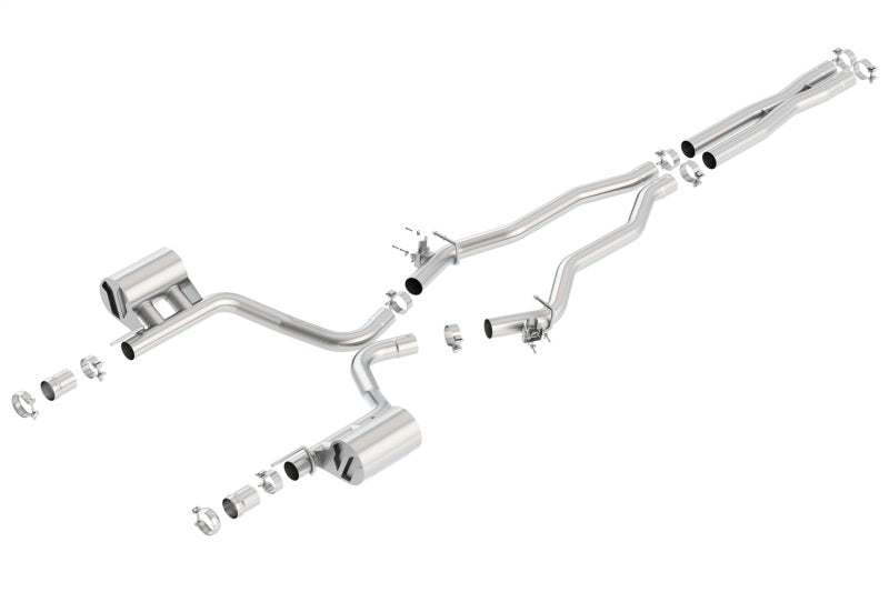 Borla 2015-2022 Charger SRT 392 / Scat Pack 6.4L Atak Catback Exhaust Single Split Rear Exit Borla Catback AXOPROS