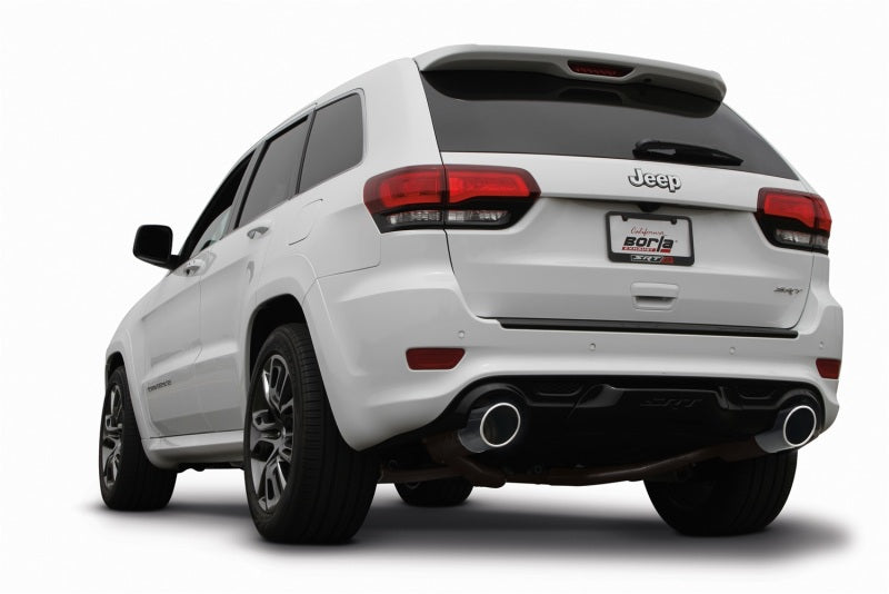Borla 2015 Jeep Grand Cherokee SRT8 ATAK Dual Round Rolled Exit Catback Exhaust Borla Catback AXOPROS