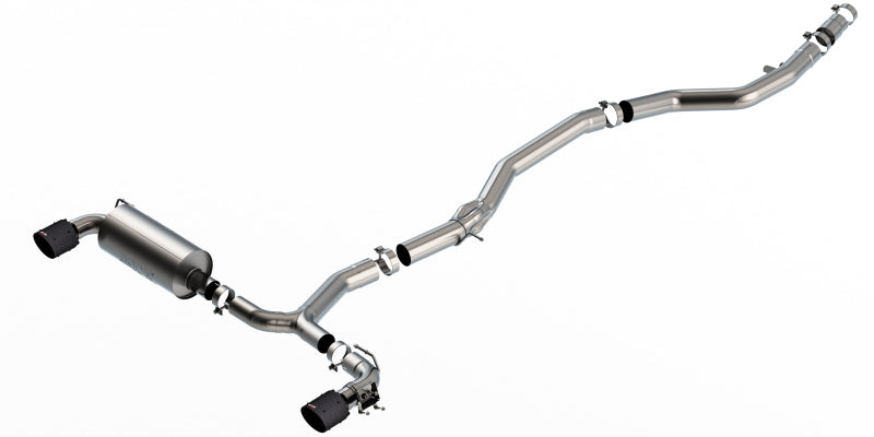 Borla 2020 Toyota Supra GR 3.0L I6 3in ATAK Catback Exhaust - Carbon Fiber Tips Borla Catback AXOPROS