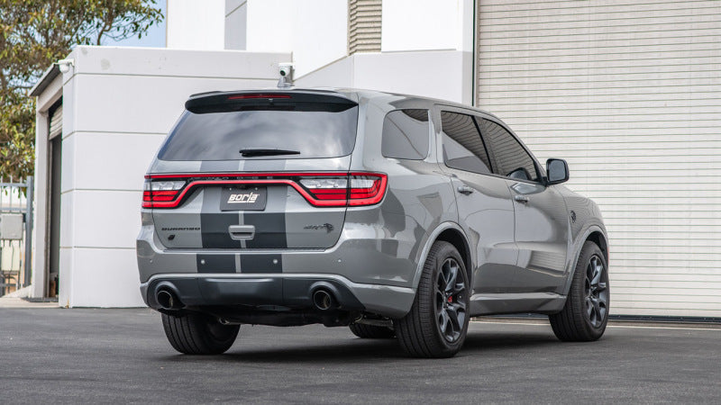 Borla 2021+ Dodge Durango SRT Hellcat 6.2L V8 AWD ATAK Cat-Back Exhaust System - Black Chrome Tips Borla Catback AXOPROS