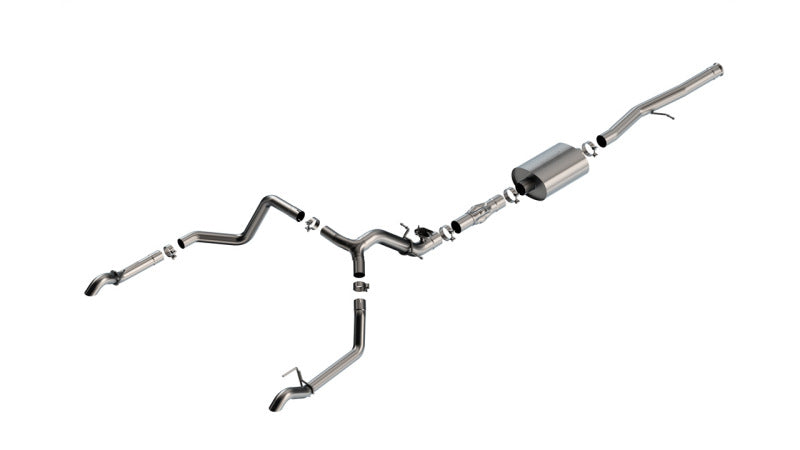 Borla 2024 Chevrolet/GMC 1500 ZR2 & AT4X 6.2L V8 4WD 4DR ATAK Catback Exhaust w/ Turndown Tips Borla Catback AXOPROS