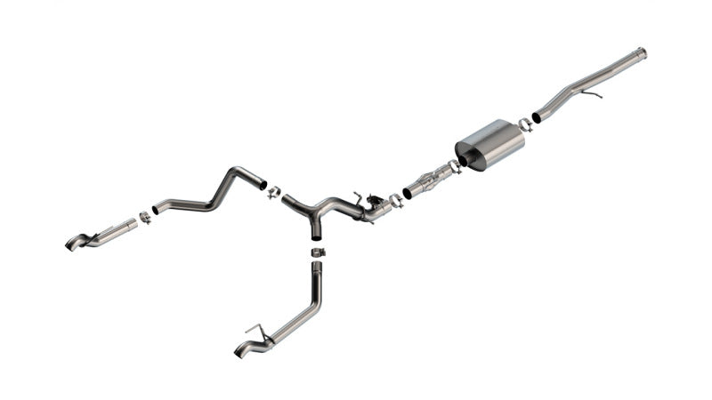 Borla 2024 Chevy Silverado 1500 6.2L V8 ATAK Catback Exhaust (Use Fact Fascia Tips) Borla Catback AXOPROS