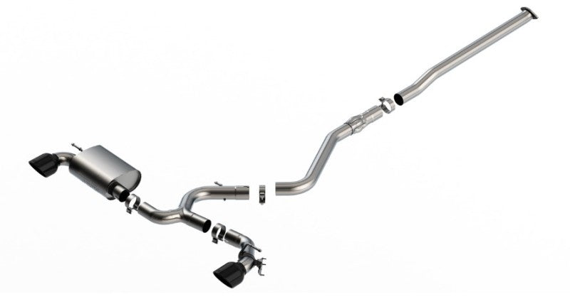 Borla 22-23 Hyundai Kona N 2.0L 4 CYL. Turbo AT/MT ATAK Catback Exhaust Black Chrome Borla Catback AXOPROS