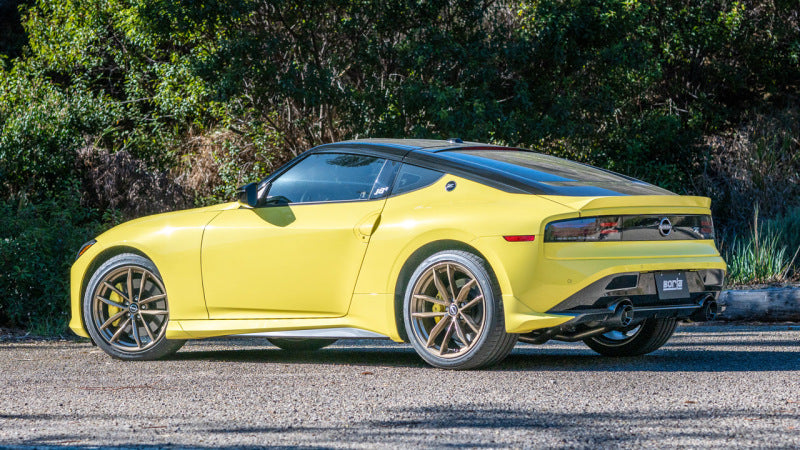 Borla 22-24 Nissan Z 2.5in ATAK Cat Back Exhaust 4.5in Tip - Carbon Fiber Black Anodized Borla Catback AXOPROS