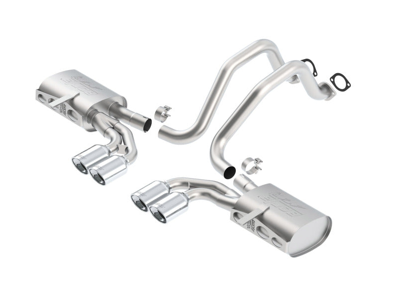 Borla 97-04 Chevrolet Corvette 5.7L 8cyl ATAK SS Catback Exhaust Borla Catback AXOPROS