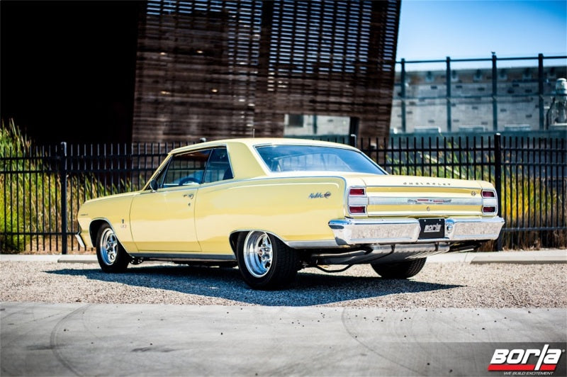 Borla CrateMuffler LS3 ATAK 2.25in Offset/Offset 14inx4.35inx9in Oval Muffler Borla Muffler AXOPROS