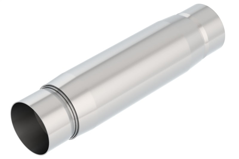 Borla CrateMuffler Resonator Option 3in Center/Center 3.5in Round x 10in - Null Sound Center/Center Borla Muffler AXOPROS