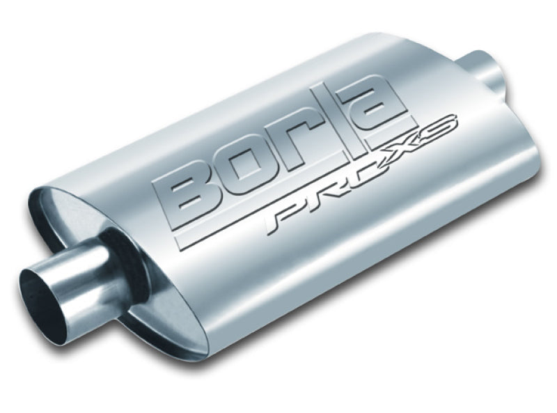 Borla Universal Pro-XS 2.25in Inlet//Outlet Cemter/Center Muffler Borla Muffler AXOPROS