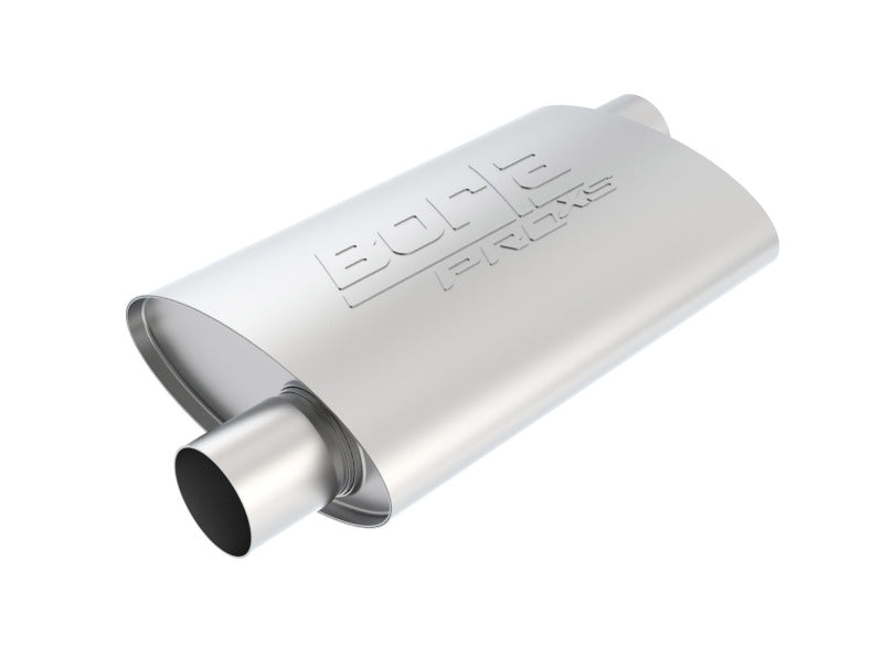 Borla Universal Pro-XS Muffler - Offset/Offset Oval 2.5in Borla Muffler AXOPROS