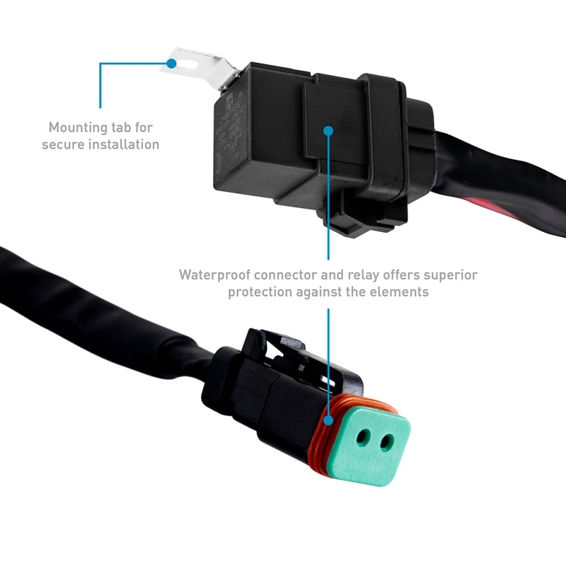 Borne Off-Road Light Pods (Kit of 2) 3x3 Flood Borne Off-Road Light Bars & Cubes AXOPROS