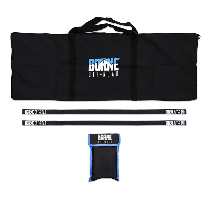 Borne Off-Road Recovery Boards 109x31x6cm Black Borne Off-Road Recovery Boards AXOPROS