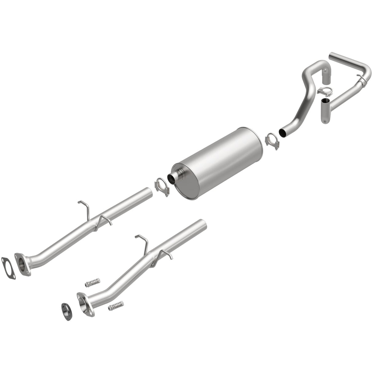 BRExhaust 1986-1992 Ford Ranger Direct-Fit Replacement Exhaust System BRExhaust Exhaust System Kit AXOPROS