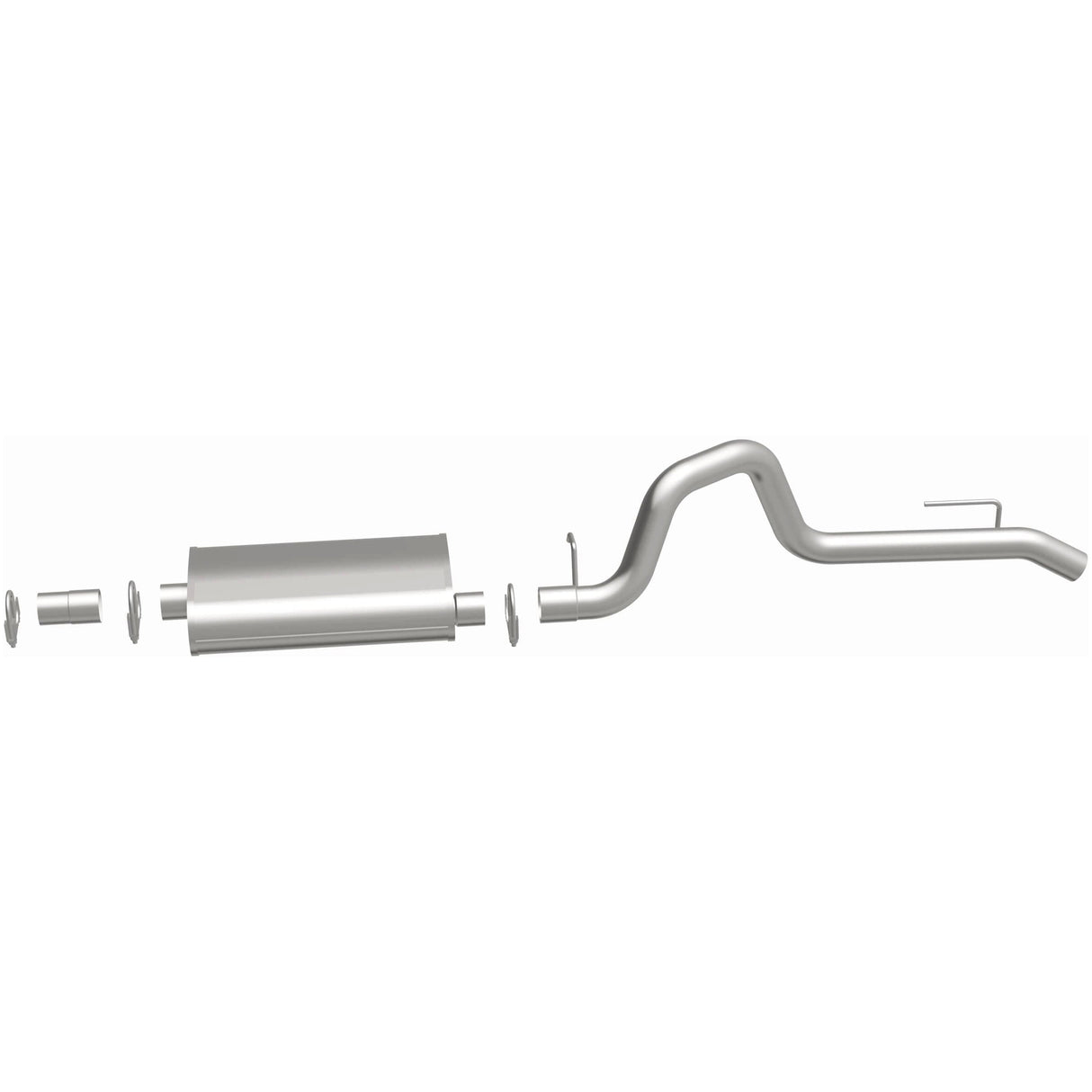 BRExhaust 1987-1992 Jeep Wrangler Direct-Fit Replacement Exhaust System BRExhaust Exhaust System Kit AXOPROS