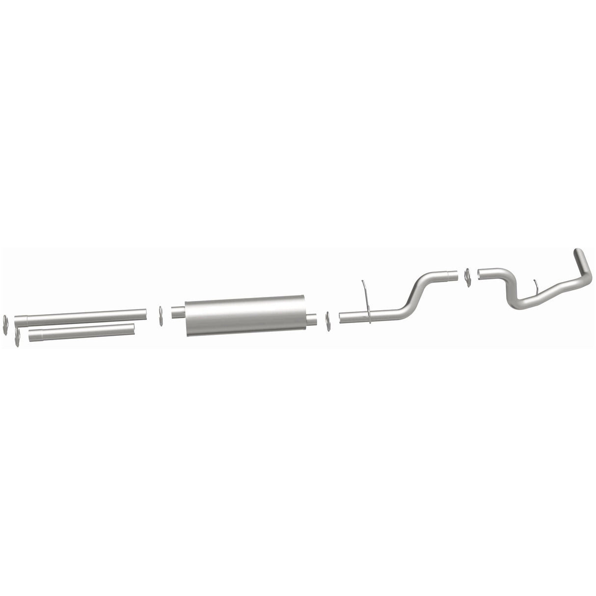 BRExhaust 1987-1996 Ford F-150 Direct-Fit Replacement Exhaust System BRExhaust Exhaust System Kit AXOPROS