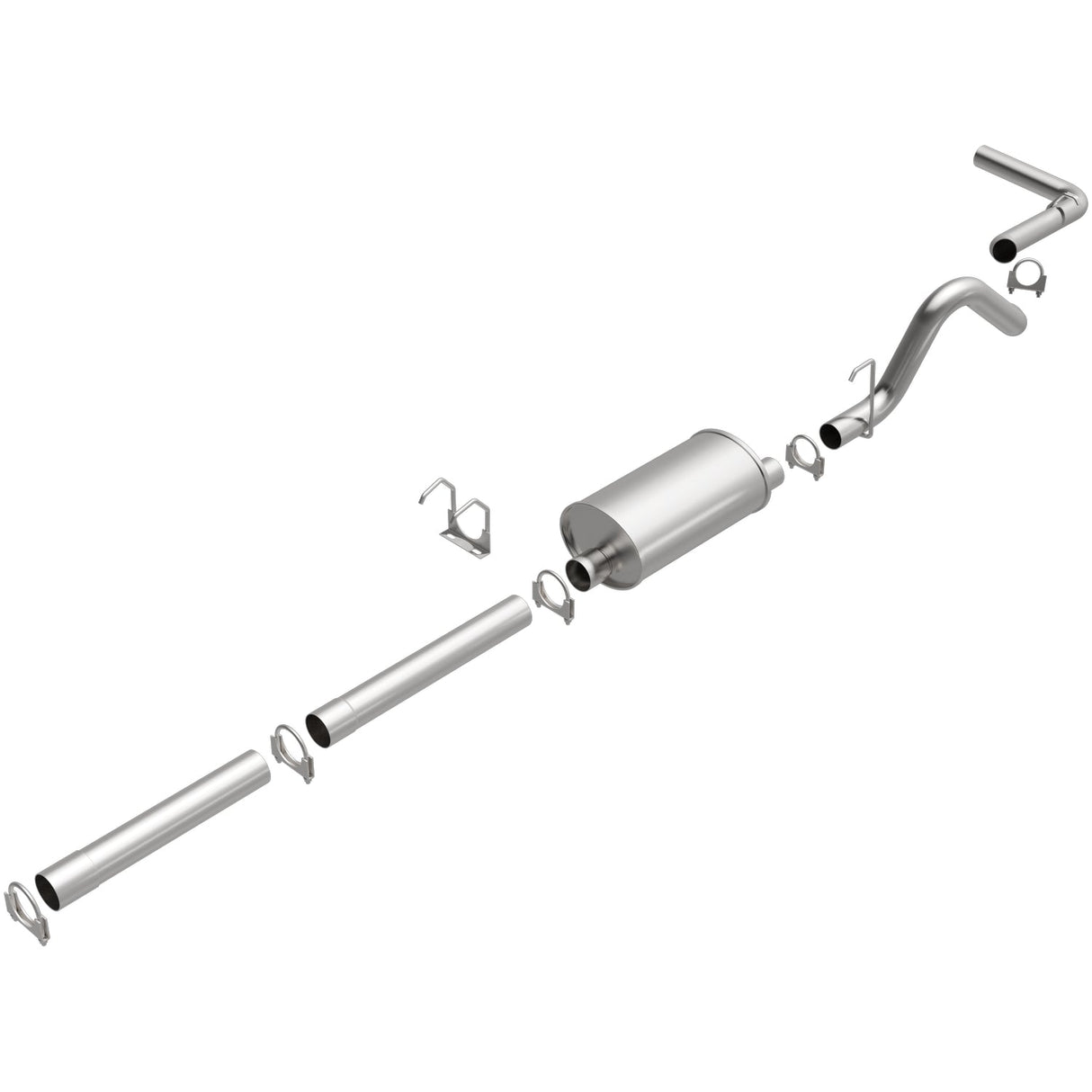 BRExhaust 1992-1993 Dodge Dakota Direct-Fit Replacement Exhaust System BRExhaust Exhaust System Kit AXOPROS