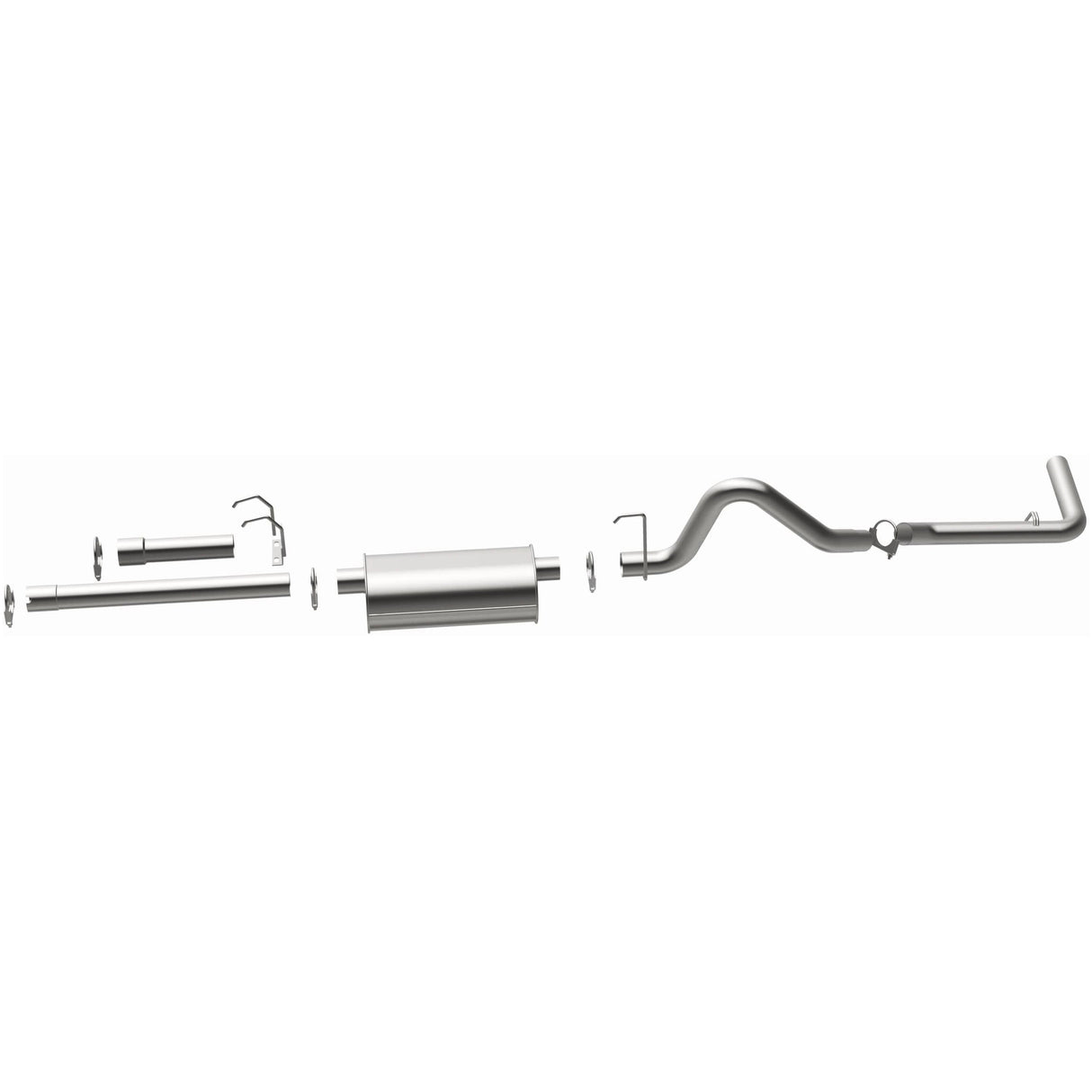 BRExhaust 1992-1996 Dodge Dakota Direct-Fit Replacement Exhaust System BRExhaust Exhaust System Kit AXOPROS