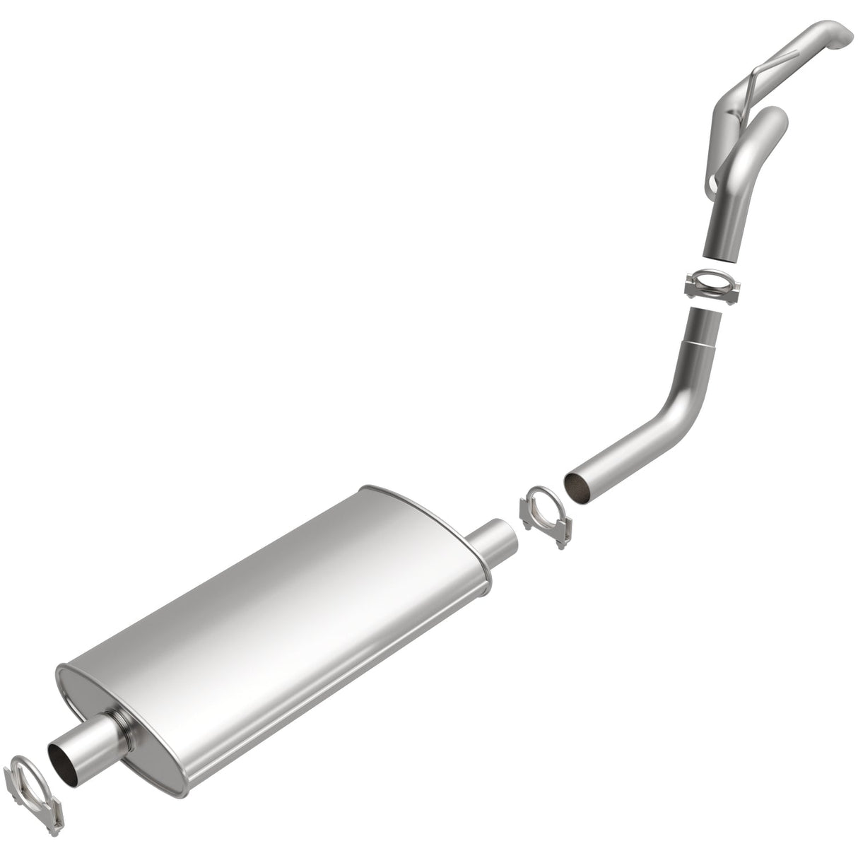 BRExhaust 1993-1995 Jeep Grand Cherokee 4.0L Direct-Fit Replacement Exhaust System BRExhaust Exhaust System Kit AXOPROS