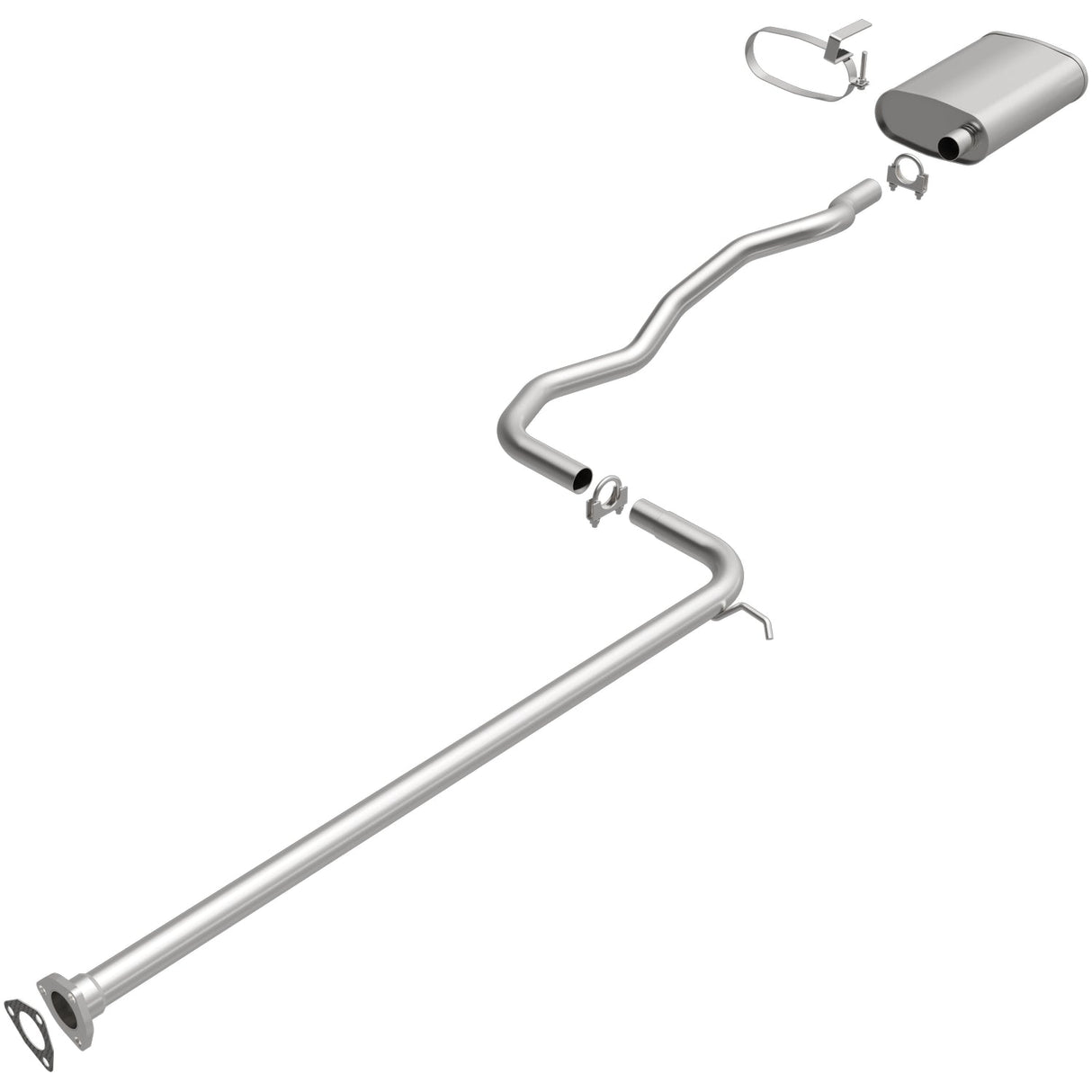 BRExhaust 1993-1997 Saturn Direct-Fit Replacement Exhaust System BRExhaust Exhaust System Kit AXOPROS