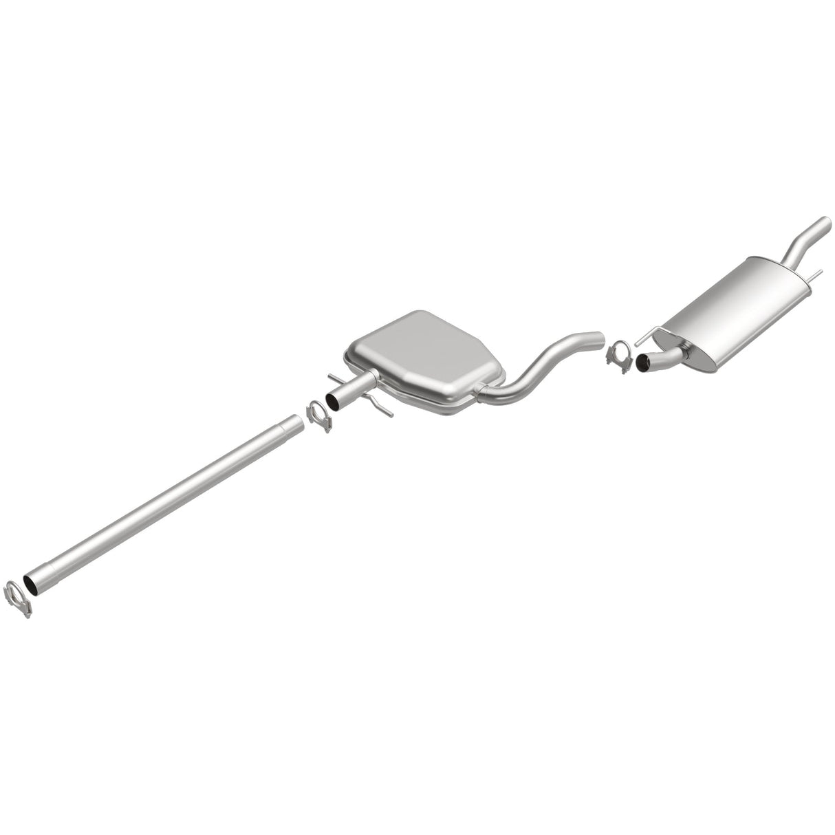 BRExhaust 1993-2002 Volkswagen Direct-Fit Replacement Exhaust System BRExhaust Exhaust System Kit AXOPROS