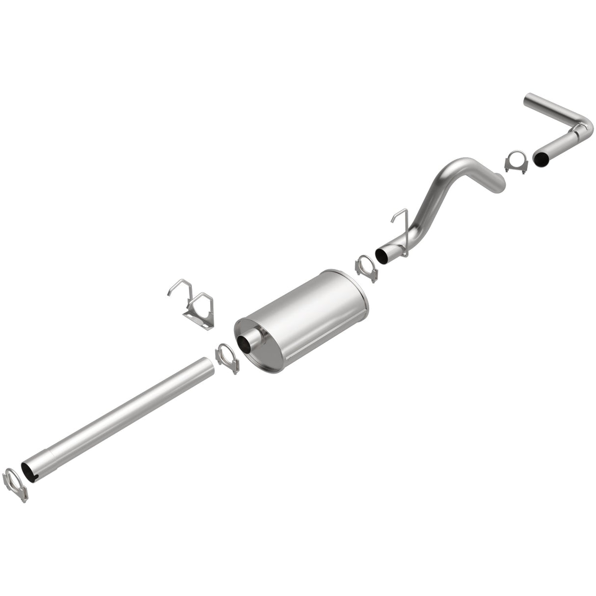 BRExhaust 1994-1996 Dodge Dakota Direct-Fit Replacement Exhaust System BRExhaust Exhaust System Kit AXOPROS