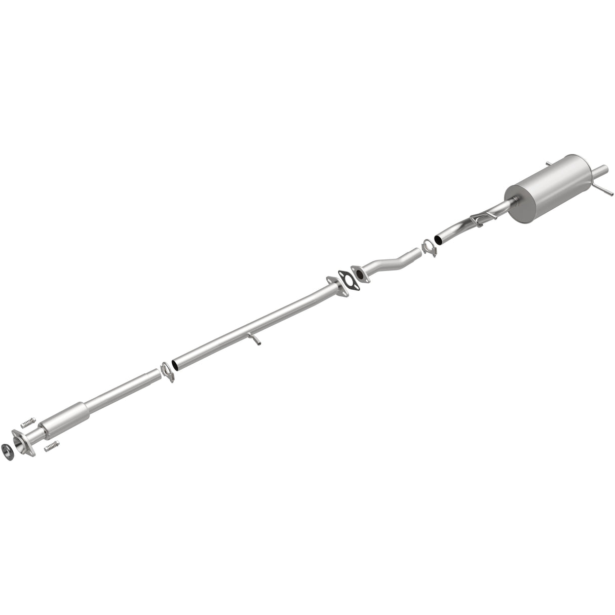 BRExhaust 1995-1999 Subaru Legacy 2.2L Direct-Fit Replacement Exhaust System BRExhaust Exhaust System Kit AXOPROS