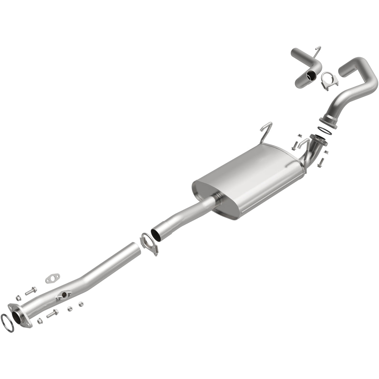BRExhaust 1996-2000 Toyota 4Runner 2.7L Direct-Fit Replacement Exhaust System BRExhaust Exhaust System Kit AXOPROS