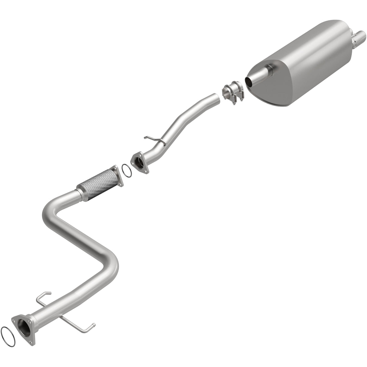 BRExhaust 1996-2004 Acura RL 3.5L Direct-Fit Replacement Exhaust System BRExhaust Exhaust System Kit AXOPROS