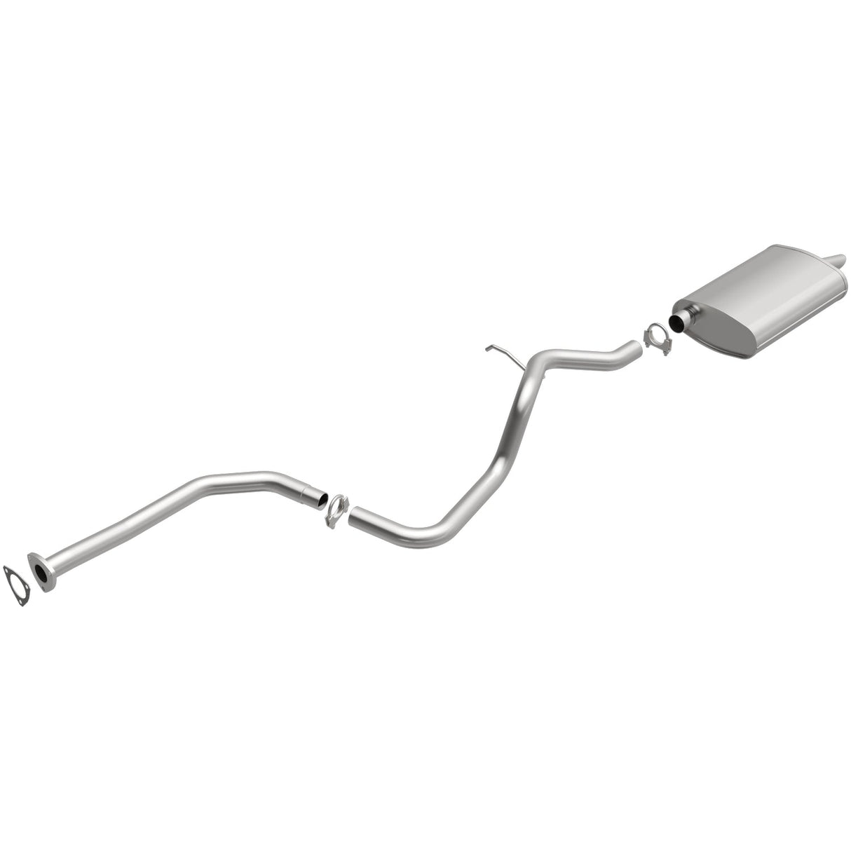 BRExhaust 1997-1998 Chevrolet Cavalier 2.2L Direct-Fit Replacement Exhaust System BRExhaust Exhaust System Kit  AXOPROS