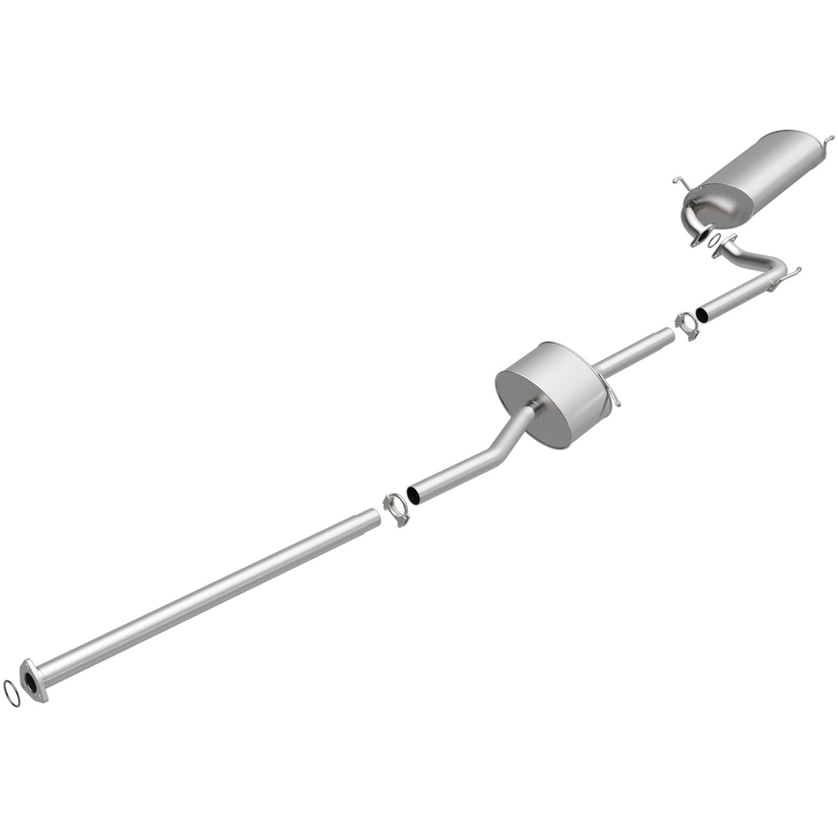 BRExhaust 1998-2002 Honda Accord 2.3L Direct-Fit Replacement Exhaust System BRExhaust Exhaust System Kit AXOPROS