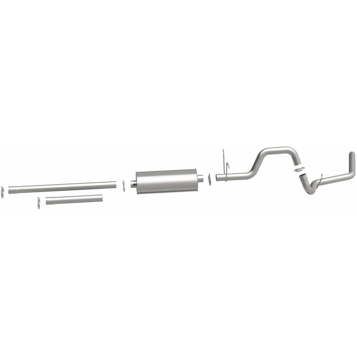BRExhaust 1998-2004 Ford Direct-Fit Replacement Exhaust System BRExhaust Exhaust System Kit AXOPROS