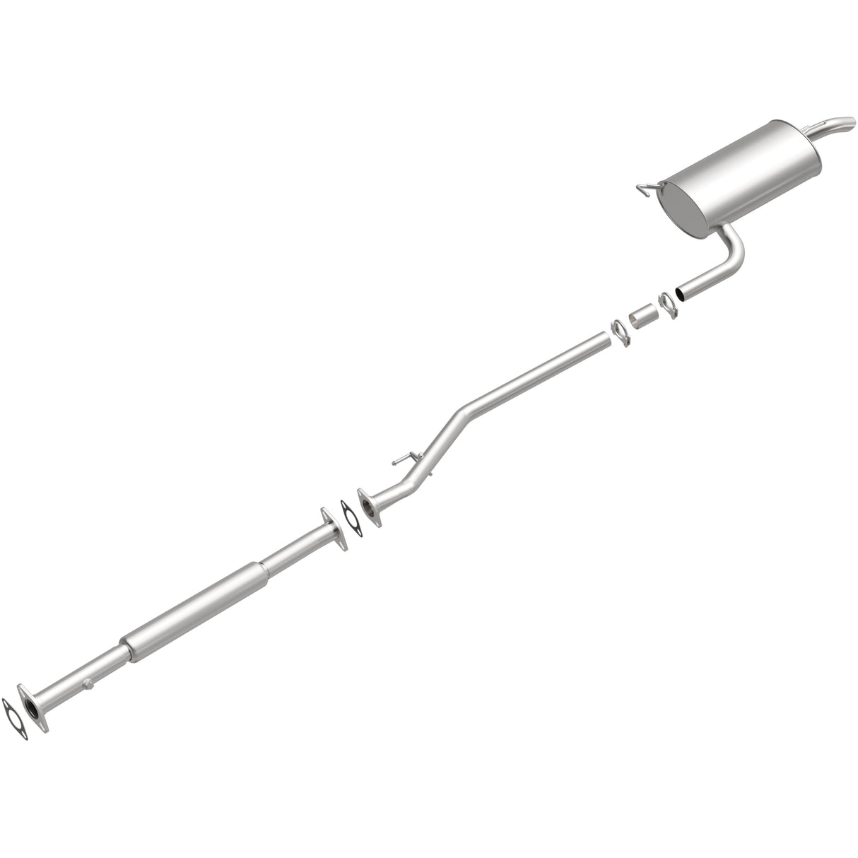 BRExhaust 1999-2001 Hyundai Sonata Direct-Fit Replacement Exhaust System BRExhaust Exhaust System Kit AXOPROS