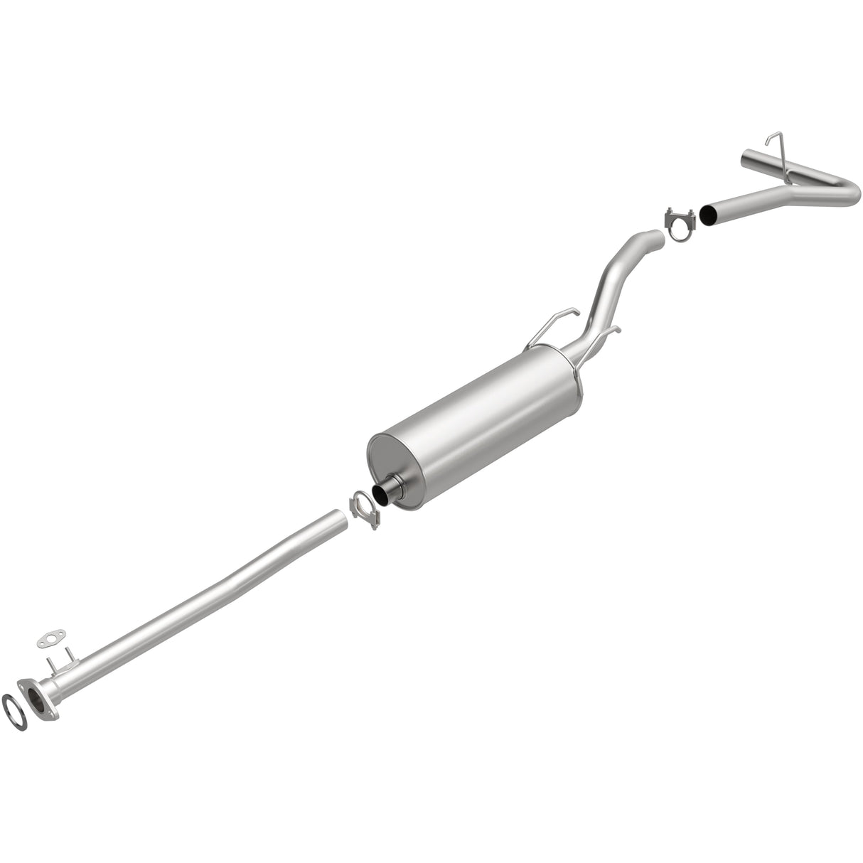 BRExhaust 1999-2004 Toyota Tacoma 2.4L Direct-Fit Replacement Exhaust System BRExhaust Exhaust System Kit AXOPROS