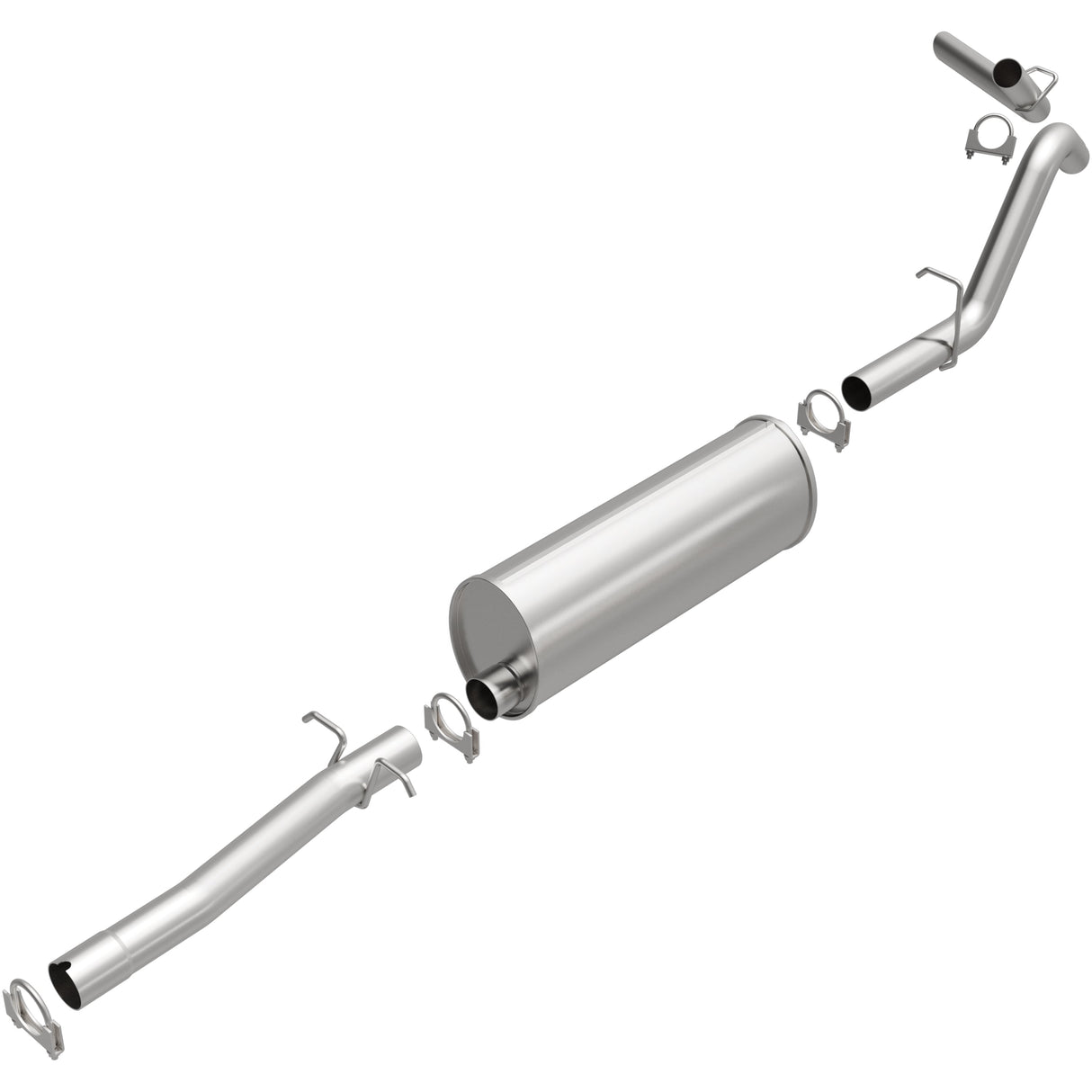 BRExhaust 2000-2003 Dodge Dakota Direct-Fit Replacement Exhaust System BRExhaust Exhaust System Kit AXOPROS