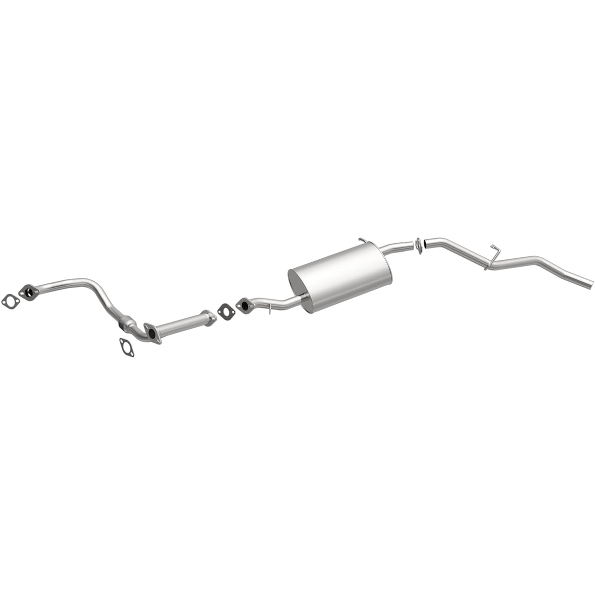 BRExhaust 2000-2004 Nissan Xterra 3.3L Direct-Fit Replacement Exhaust System BRExhaust Exhaust System Kit AXOPROS