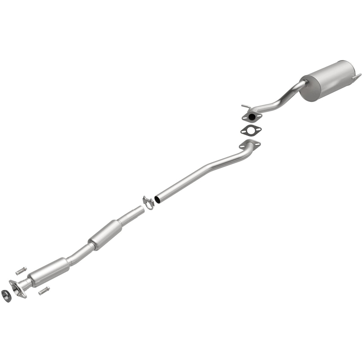 BRExhaust 2000-2004 Subaru Direct-Fit Replacement Exhaust System BRExhaust Exhaust System Kit AXOPROS